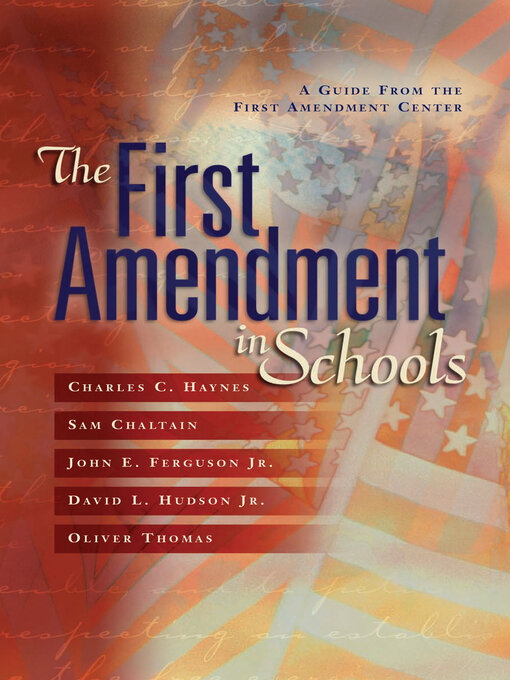 Cover image for The First Amendment in Schools